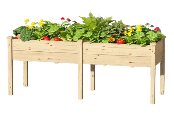Yardenaler 72x23x30in Raised Garden Bed with