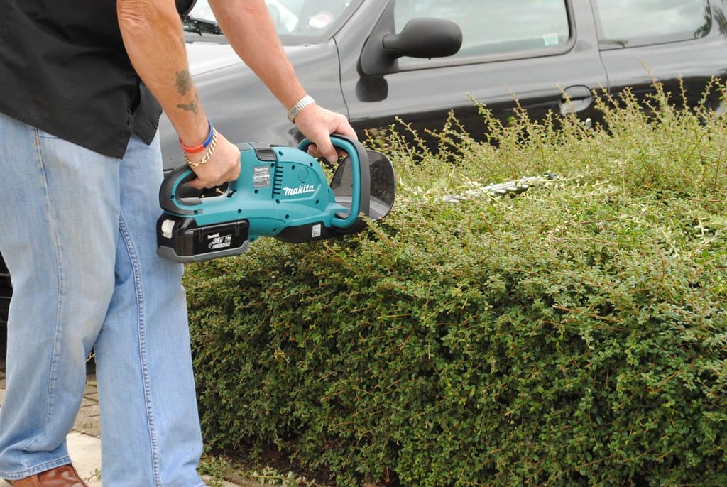 power hedge trimmer
