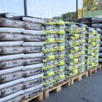 bags of soil