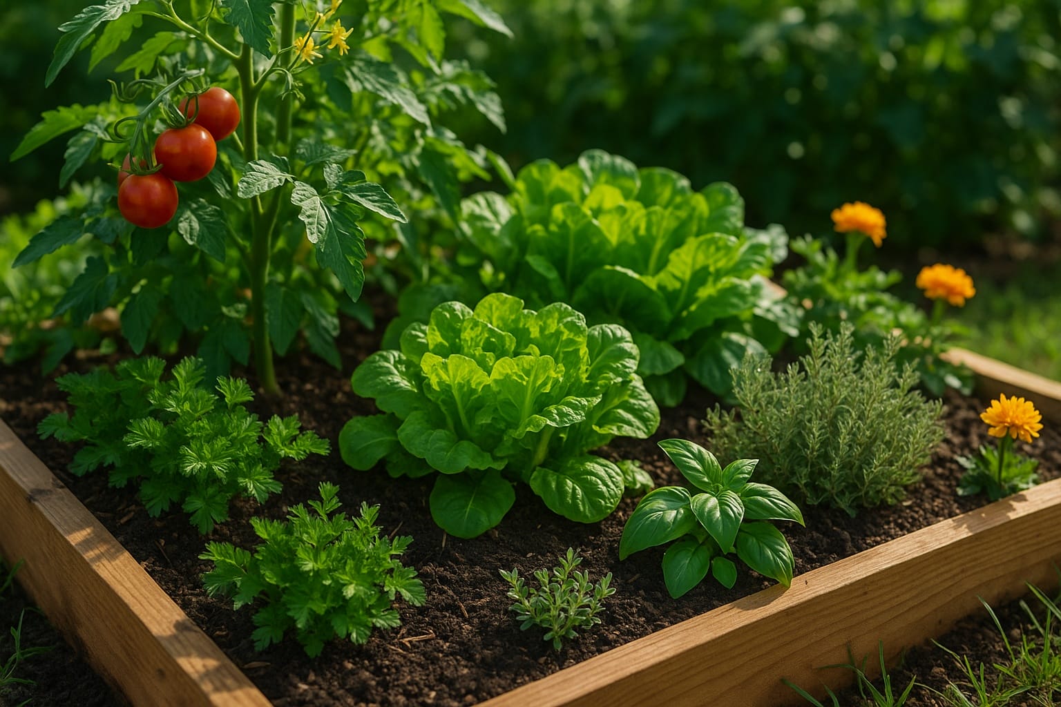 raised bed garden