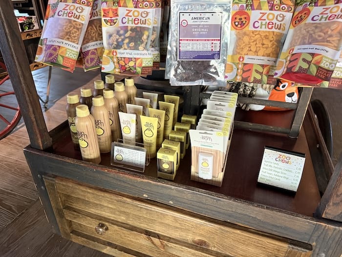 items for sale at the park