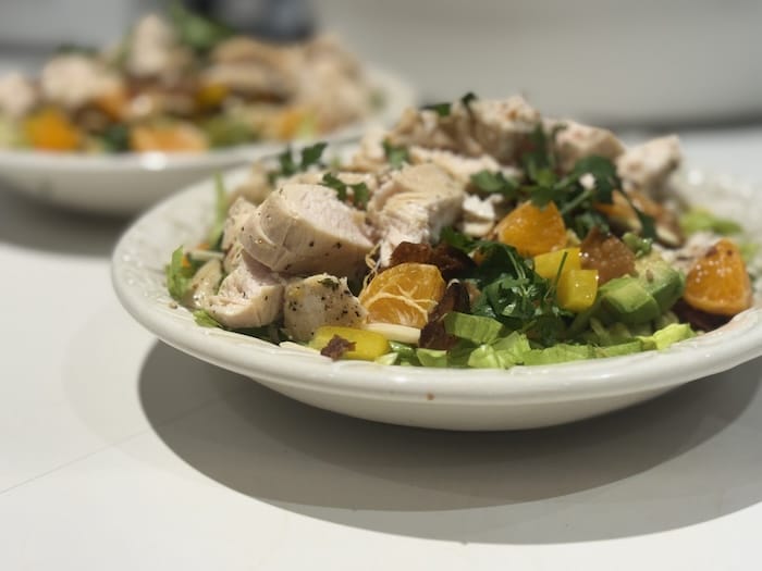 Fresh Asian Chicken Salad With Citrus Ginger Dressing