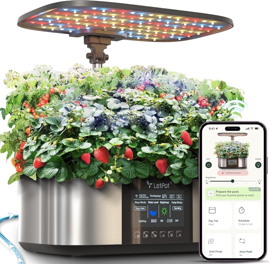 LetPot LPH-MAX hydroponics growing system with app control