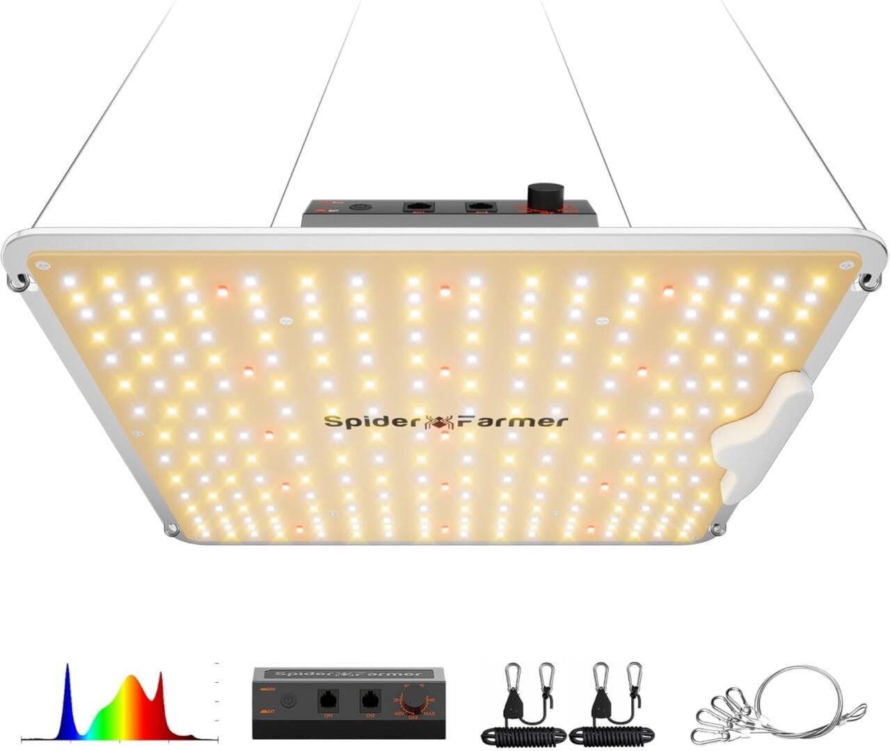 Spider Farmer SF series full spectrum dimmable LED grow light