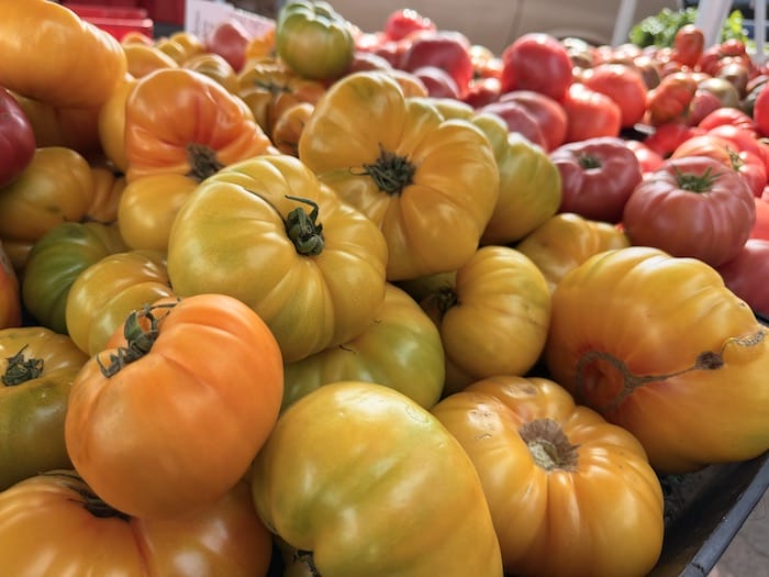 lots of tomatoes