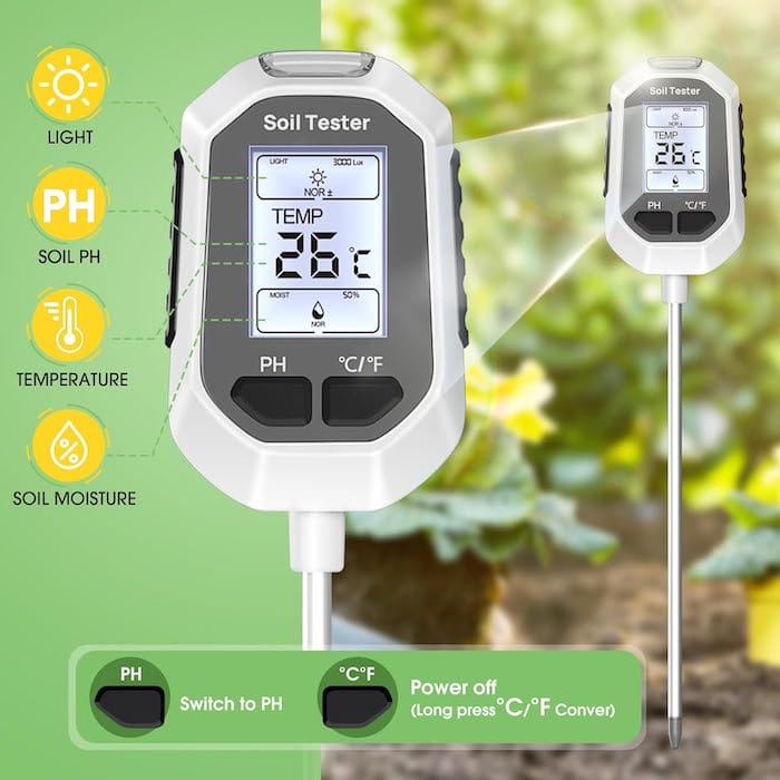 moisture PH tester